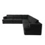 Canapé modulaire rembourré 5 pièces Akshata-971624093