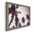 Toile avec cadre gris