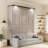 Murphy Bed With Sofa And Led