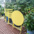 3 Piece Patio Bistro Set Of Foldable Round Table And Chairs-1981623625