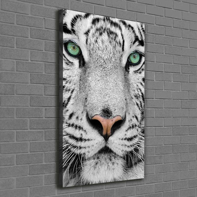 White Tiger - Wrapped Canvas Print