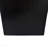 Wood-Look Square-Column MGO End Table,  H27.75",Wood-Like Distressed Finish, Mix with Different Heights, Indoor Outdoor Use,Black Color-408618286