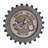 Cathryn Metal Wall Clock