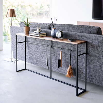 Yamazaki 50" Sofa Back Console Table with Shelf