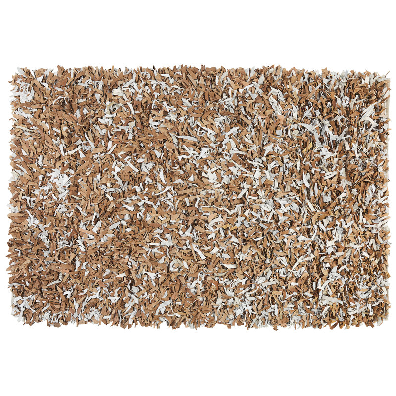 Casin Leather Shag 160cm X 230cm Area Rug
