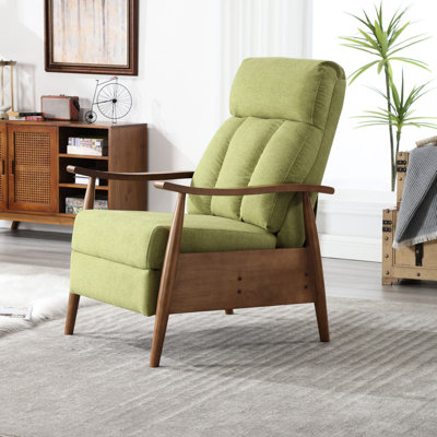 Fauteuil inclinable rembourré avec assise lombaire inclinable pour un siège confortable