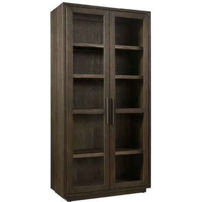 Modern Lighted Curio Cabinet
