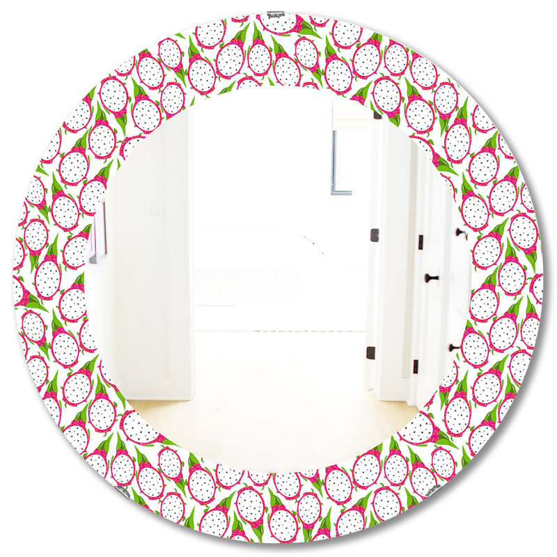Miroir mural Tropical I, H 31,5 po x l po