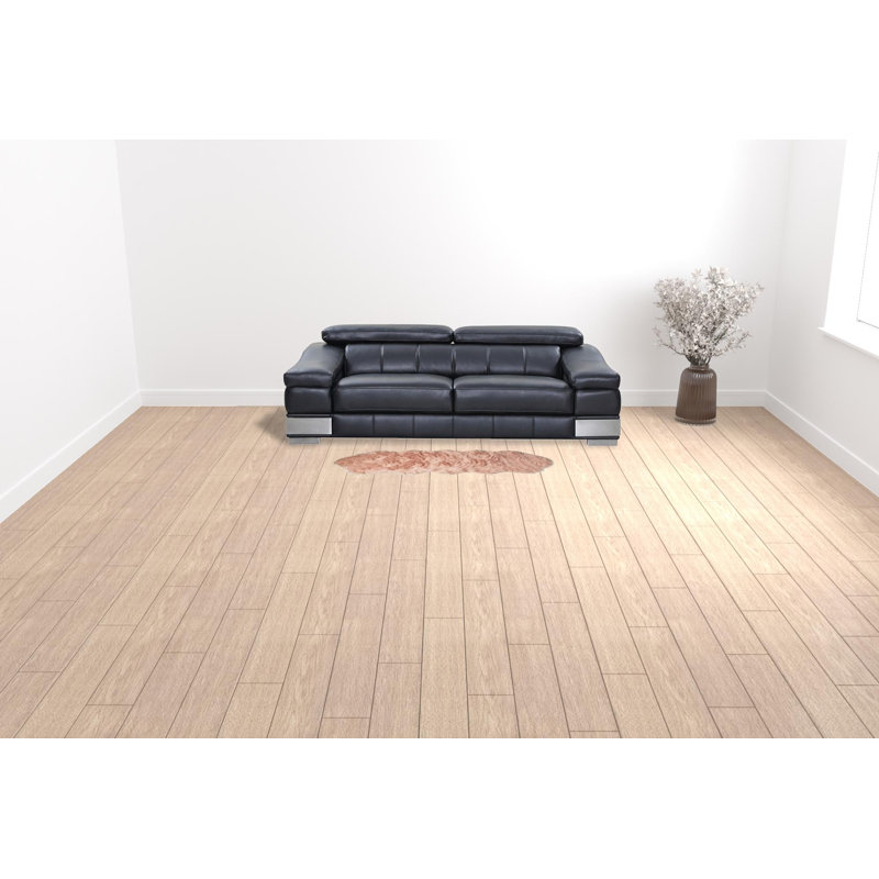 Tapis gris uni touffeté en acrylique, Nouveauté 6 pi x 6 pi