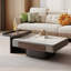 Ensemble de tables basses modernes en pierre micro-cristalline