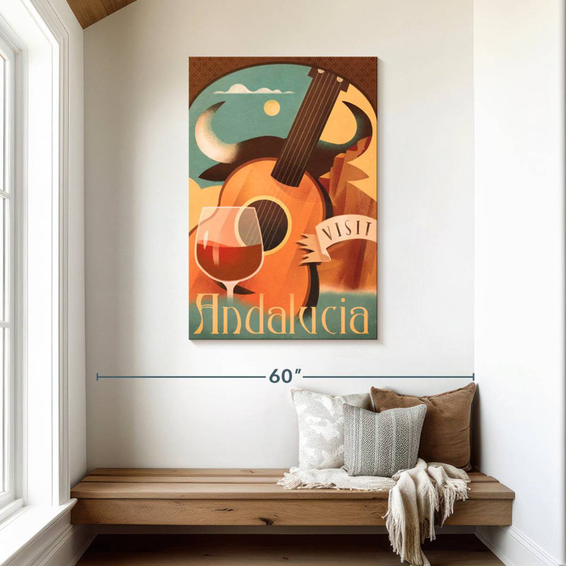 Aime Andalucia Spain, 45" H x 30" W