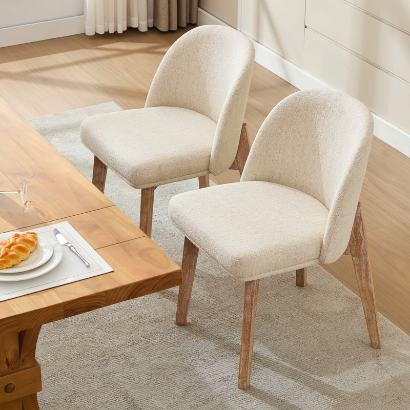 Chaise d'appoint rembourrée 19,3 po Aurea, Brun