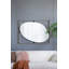 Miroir à cadre en métal, décoration murale de conception contemporaine, décoration murale de vestibule