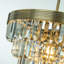 Alax Mid-Century Modern Crystal Chandelier for Dining room-422332-422329-422333