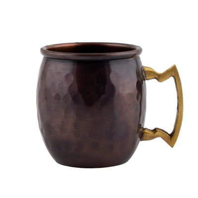 BarConicÂ® Moscow Mule Mini Mug â€“ Antique Finish 2oz.