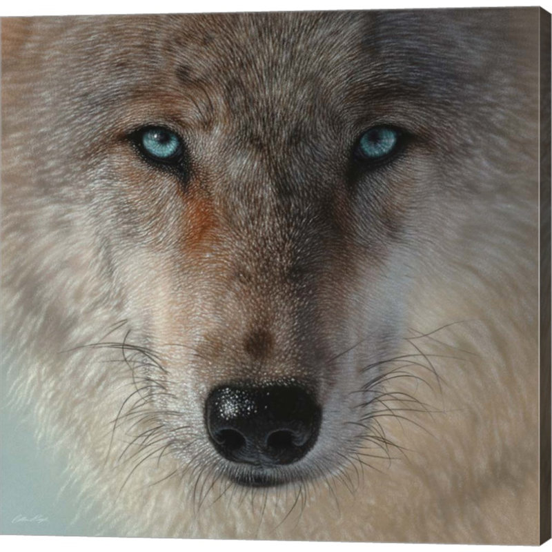 «Inner Wolf» par Collin Bogle, art mural sur toile