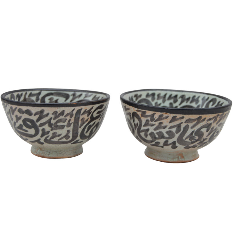 Handmade Ceramic Decorative Bowl Set