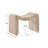 Cinead 23.79" Wide Standard Ottoman-2089367376