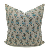Linen Lumbar Indoor/Outdoor Pillow Cover