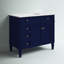 Rivers 40" Free-Standing Single Bathroom Vanity Set with Marble Vanity Top-1632609932