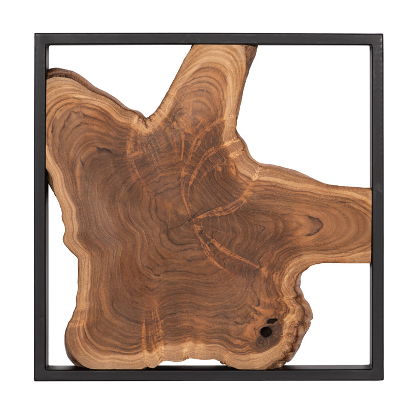 Teak Tile Wall Decor