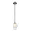Luminaire suspendu cylindrique à 1 lumière Elenoa