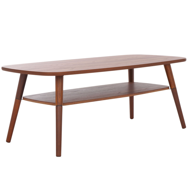Cabel Single Coffee Table, Walnut