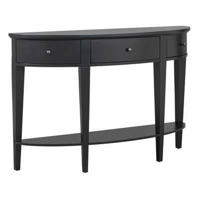 Modern Curved Console Table Sofa Table