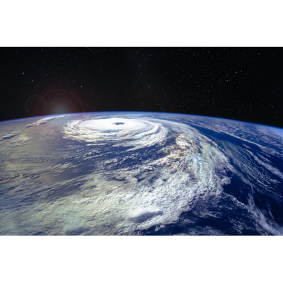 Hurricane Florence - Wrapped Canvas Print