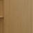 Bamboo side pressing process large capacity wall cabinet