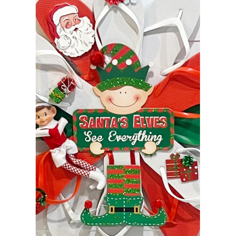 Couronne de Noël Elf