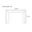 Console de style moderne et minimaliste