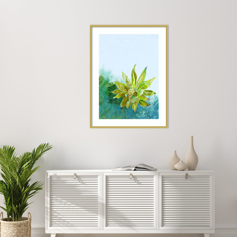 Reproduction d'art encadrée «Coastal Queen 1a» par Ikhlaas, H 41 po x l 31 po