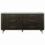 Commode de luxe Laffery avec détails Chanel - Espresso
