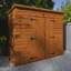 Tiger Overlap Pent Wooden Tool Shed-122442271