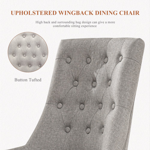 Red Barrel Studio® Anntoinette Tufted Upholstered Arm Chair & Reviews ...