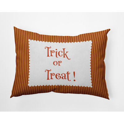 Striped Outdoor Reversible Throw Pillow