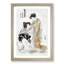 Dressing by Isoda Koryusai - Picture Frame Painting Print-55545794-55545796