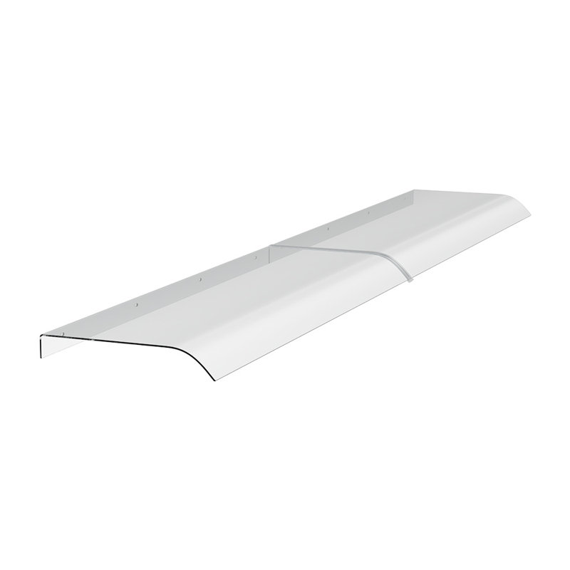 Dakota Fields 200cm W x 33cm D Plastic Cover Retractable Door / Window Awning