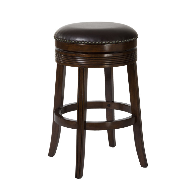 Tabouret de bar et de comptoir pivotant Hayriye, Tabouret de bar (assise de 30 po de hauteur)