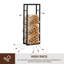 Daneil 60cm W Metal Log Rack