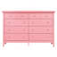 Charmante commode décontractée rose-1372092470