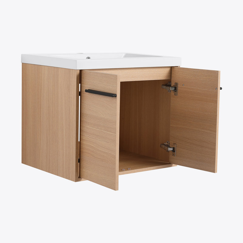 Ensemble de meuble-lavabo en résine Oak