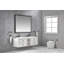 Miroir de salle de bain 60 "x 48" à DEL avec cadre en aluminium-1495673095