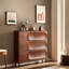 Armoire de rangement à chaussures inclinable de style rétro-121781421-113817121
