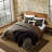 Eddie Bauer Huntley Plaid Reversible Brown Comforter Set-118699106