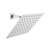 304 Stainless Steel Bathroom Rain Shower - -Thin Waterfall With Self-Cleaning Nozzles In Brushed Nickel For Rejuvenating-121076965