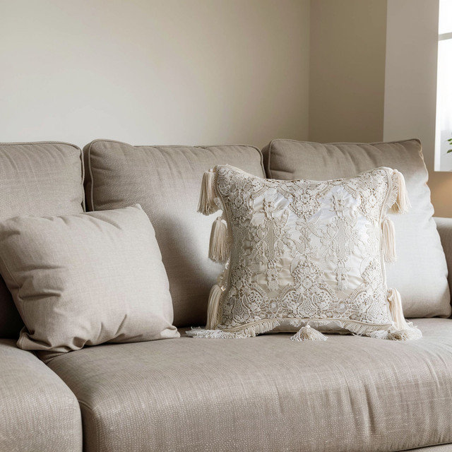 Floral Throw Pillow