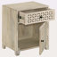 Washed 1-Door Accent Cabinet With Drawer