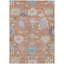 Tapis orange intérieur / extérieur lavable à la machine Chantille ACN1154-109514192